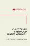 [Diaries 01] • Christopher Isherwood Diaries Volume 1